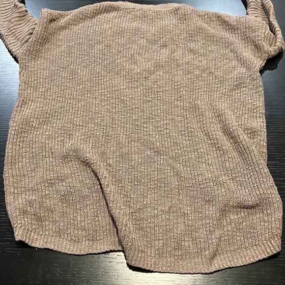 Express Chunky Knitted Brown Sweater Size Small - Picture 6 of 6